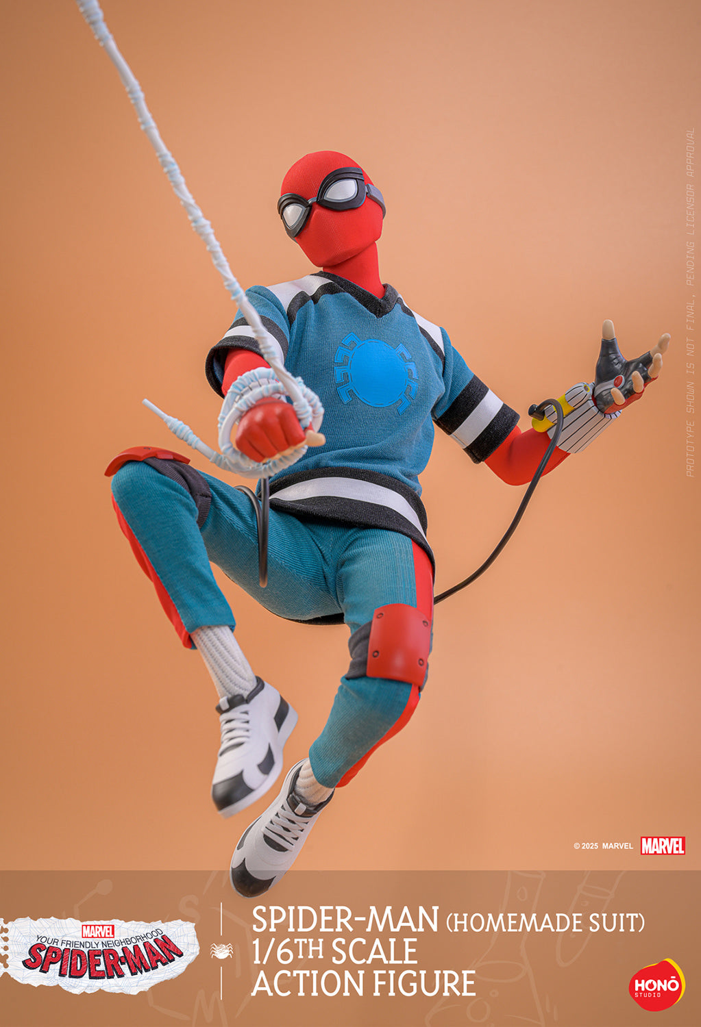 Pre-Order - Your Friendly Neighborhood Spider-Man HS07 Spider-Man (Homemade Suit) 1/6th Scale Collectible Figure