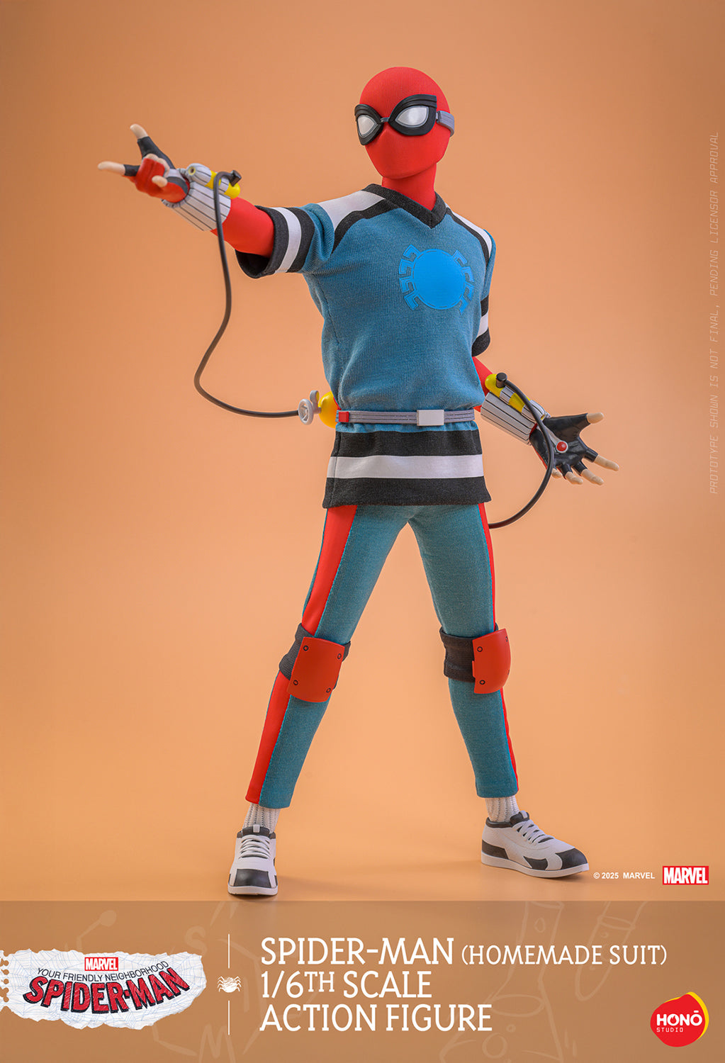 Pre-Order - Your Friendly Neighborhood Spider-Man HS07 Spider-Man (Homemade Suit) 1/6th Scale Collectible Figure