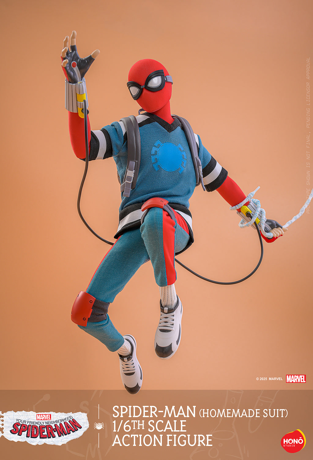 Pre-Order - Your Friendly Neighborhood Spider-Man HS07 Spider-Man (Homemade Suit) 1/6th Scale Collectible Figure