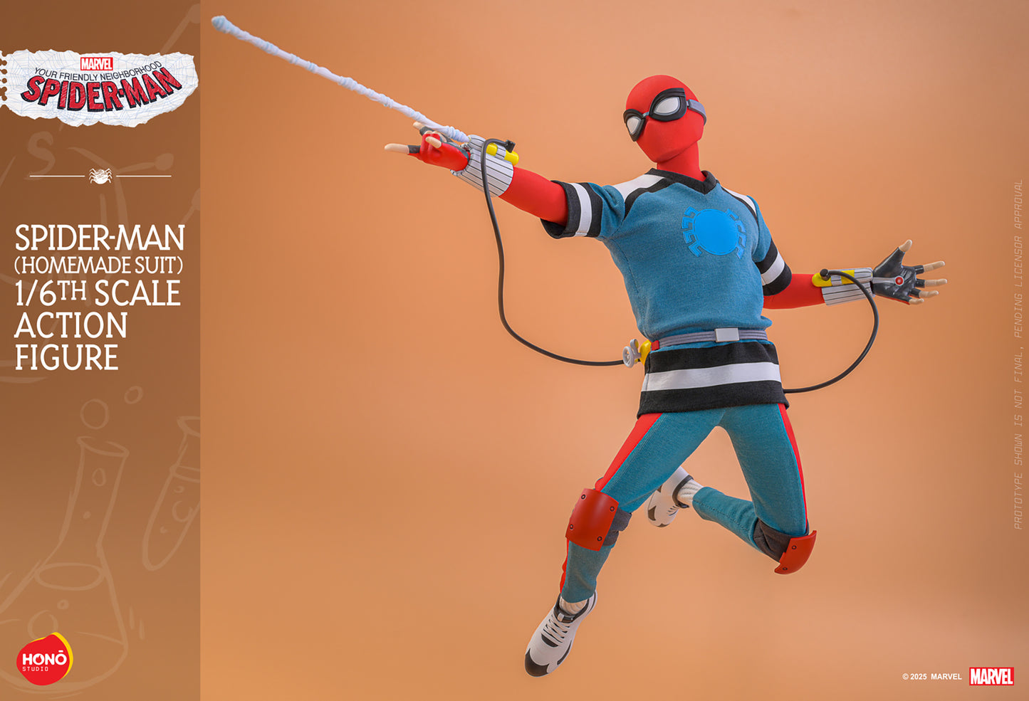 Pre-Order - Your Friendly Neighborhood Spider-Man HS07 Spider-Man (Homemade Suit) 1/6th Scale Collectible Figure