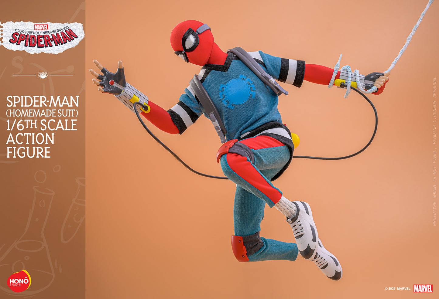 Pre-Order - Your Friendly Neighborhood Spider-Man HS07 Spider-Man (Homemade Suit) 1/6th Scale Collectible Figure