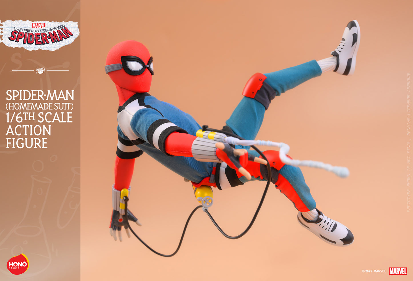 Pre-Order - Your Friendly Neighborhood Spider-Man HS07 Spider-Man (Homemade Suit) 1/6th Scale Collectible Figure