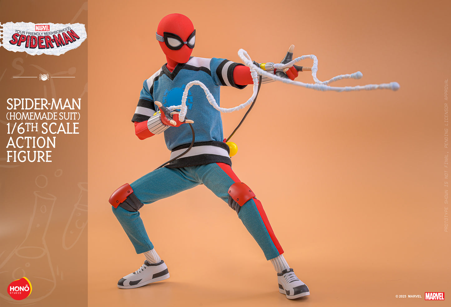 Pre-Order - Your Friendly Neighborhood Spider-Man HS07 Spider-Man (Homemade Suit) 1/6th Scale Collectible Figure