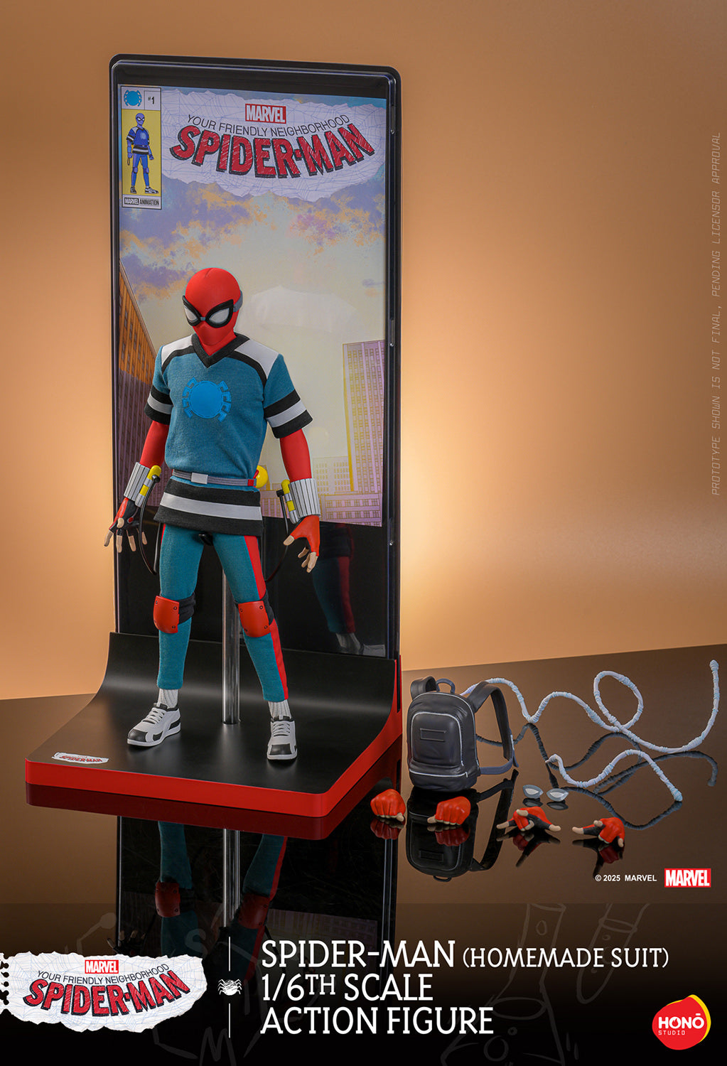 Pre-Order - Your Friendly Neighborhood Spider-Man HS07 Spider-Man (Homemade Suit) 1/6th Scale Collectible Figure