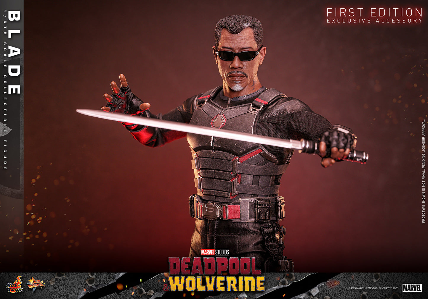 Pre-Order - Deadpool & Wolverine MMS791 Blade 1/6th Scale Collectible Figure