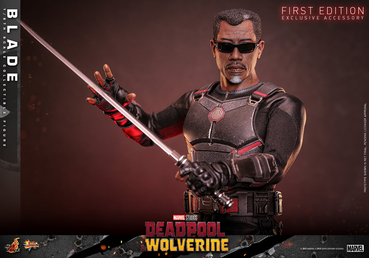 Pre-Order - Deadpool & Wolverine MMS791 Blade 1/6th Scale Collectible Figure