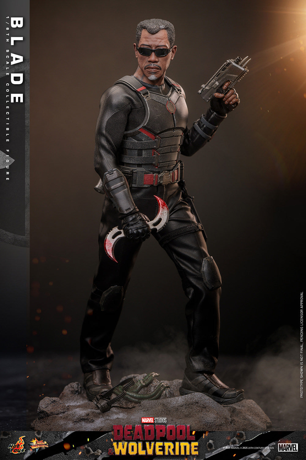 Pre-Order - Deadpool & Wolverine MMS791 Blade 1/6th Scale Collectible Figure