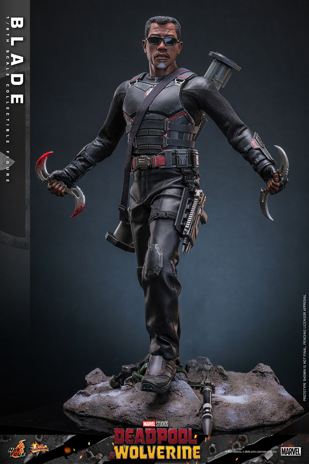 Pre-Order - Deadpool & Wolverine MMS791 Blade 1/6th Scale Collectible Figure
