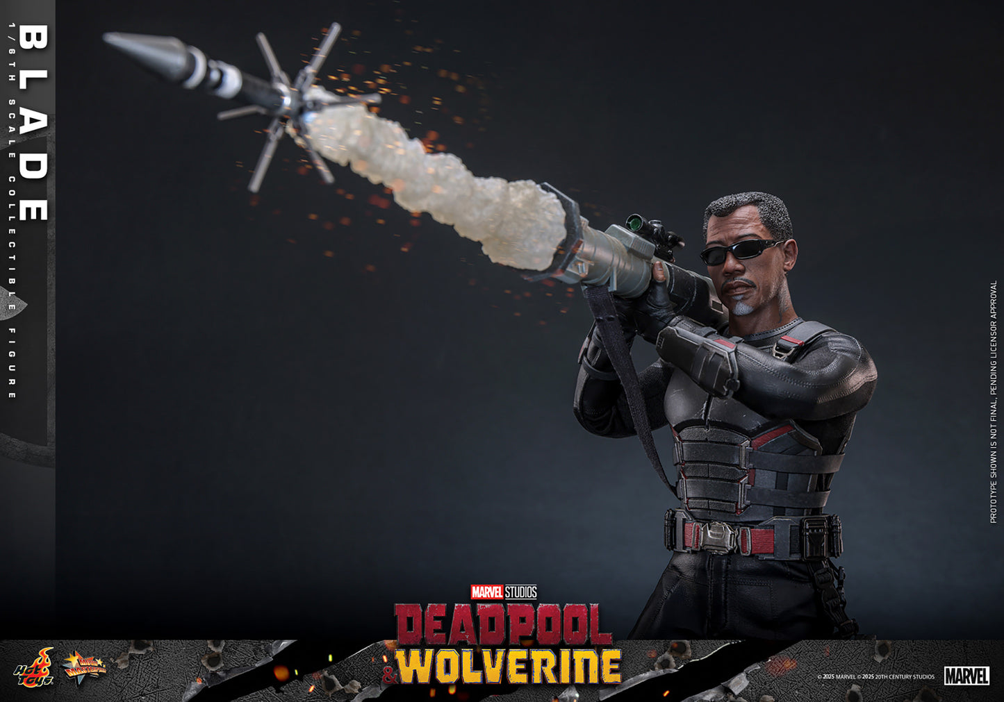 Pre-Order - Deadpool & Wolverine MMS791 Blade 1/6th Scale Collectible Figure