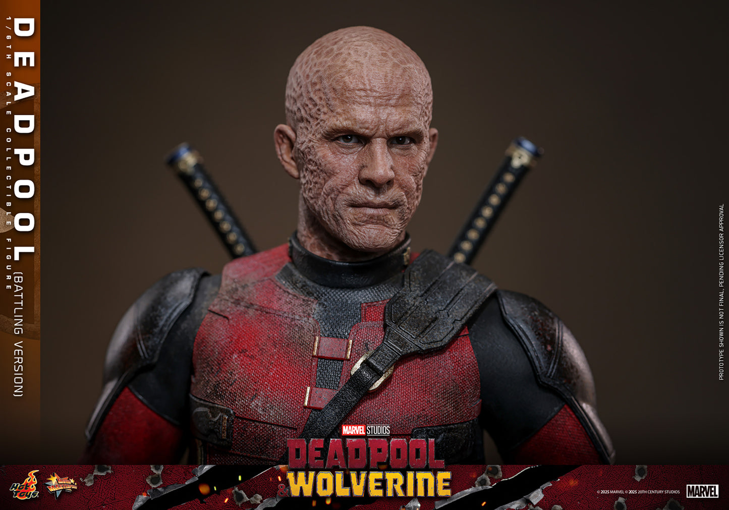 Pre-Order - Deadpool & Wolverine MMS782 Deadpool (Battling Ver.) 1/6th Scale Collectible Figure