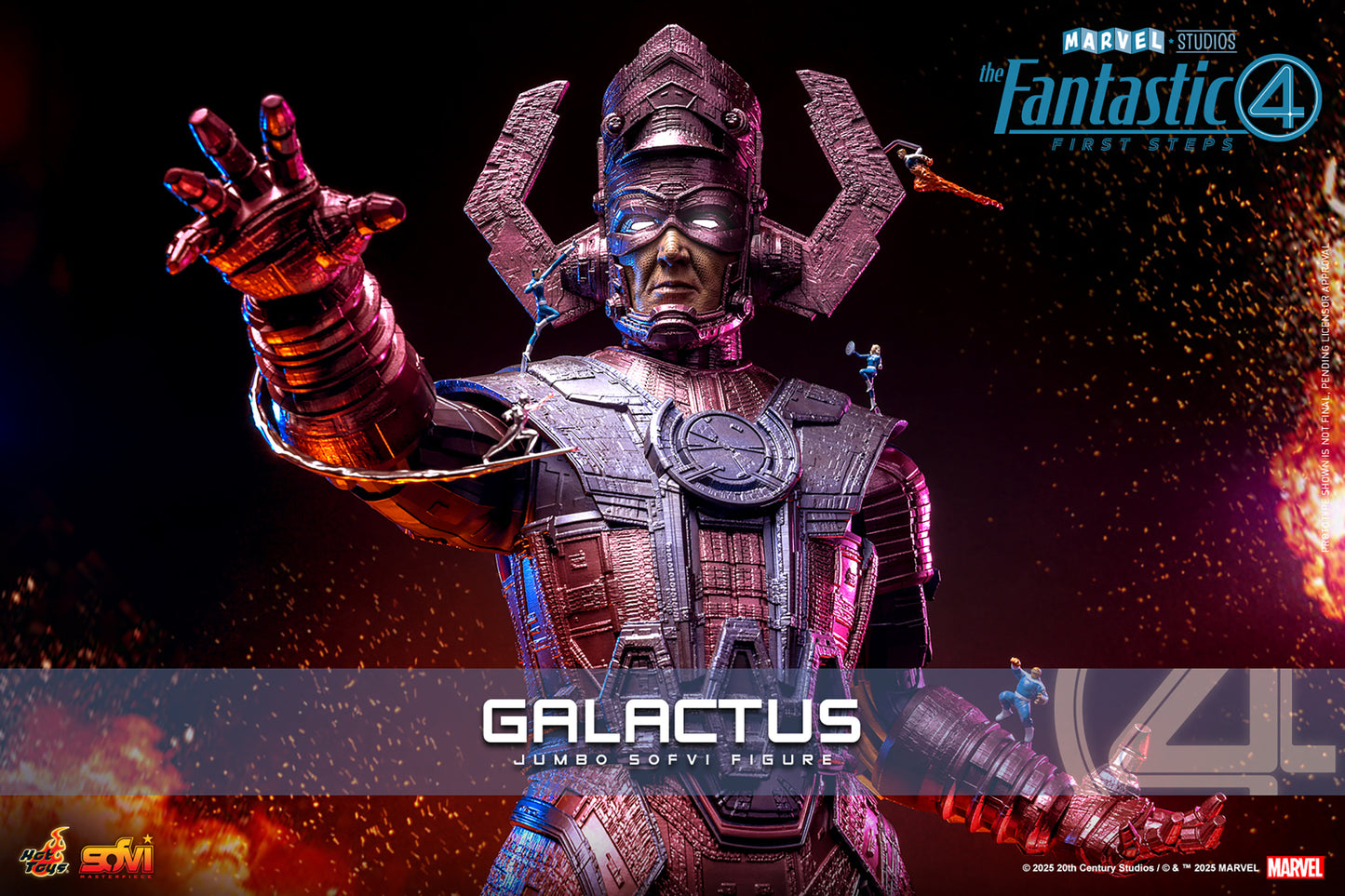 Pre-Order - The Fantastic Four: First Steps SMS001J Galactus Jumbo Sofvi Figure