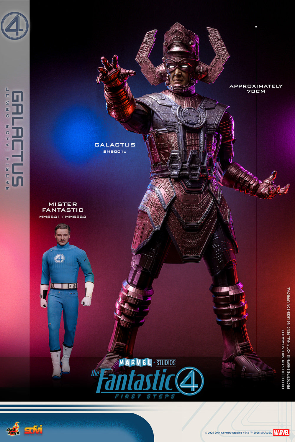 Pre-Order - The Fantastic Four: First Steps SMS001J Galactus Jumbo Sofvi Figure