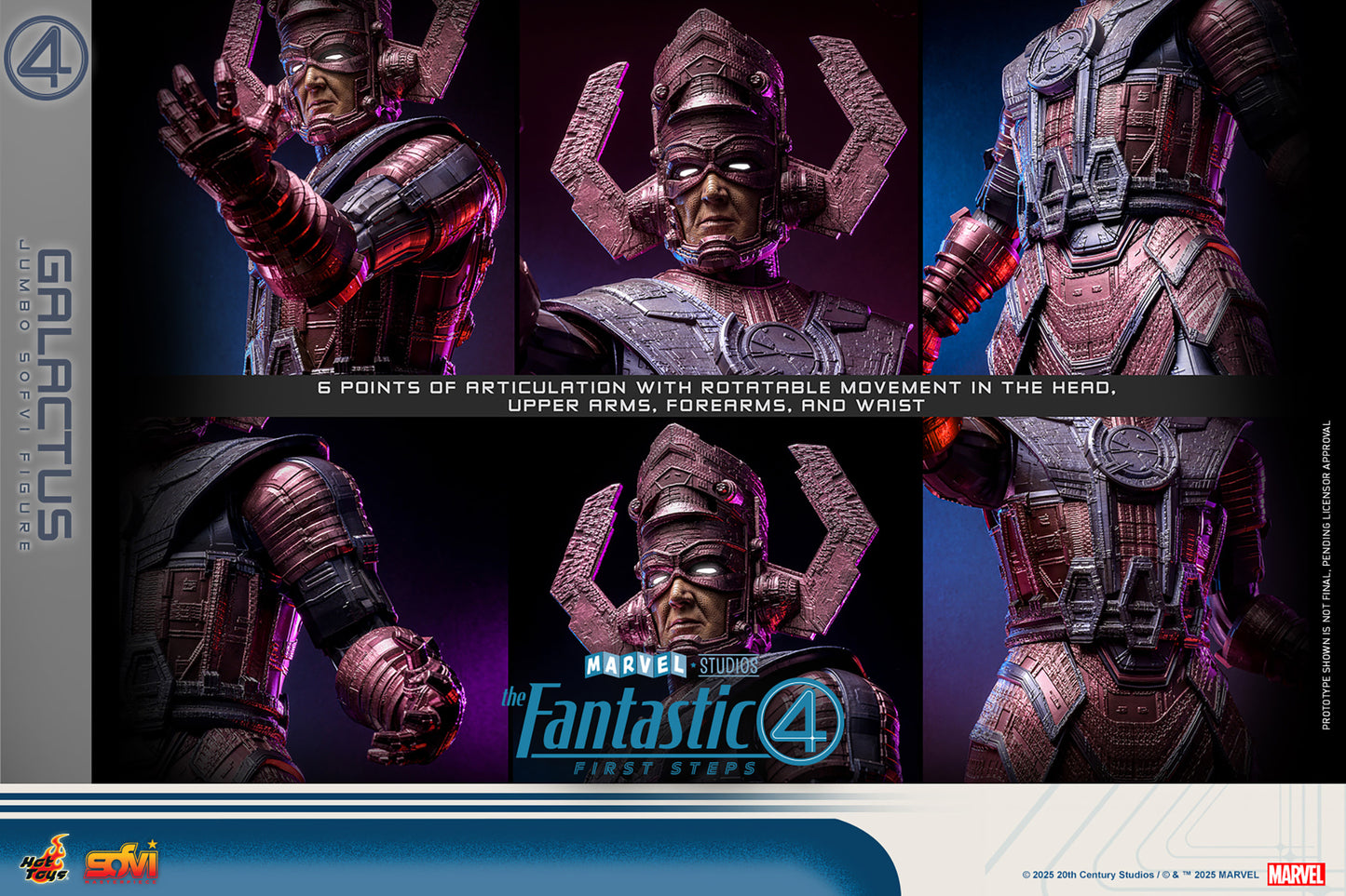 Pre-Order - The Fantastic Four: First Steps SMS001J Galactus Jumbo Sofvi Figure