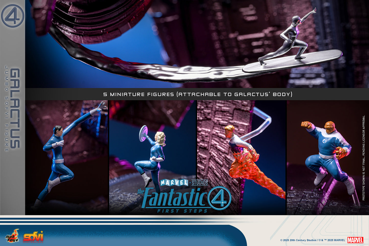 Pre-Order - The Fantastic Four: First Steps SMS001J Galactus Jumbo Sofvi Figure