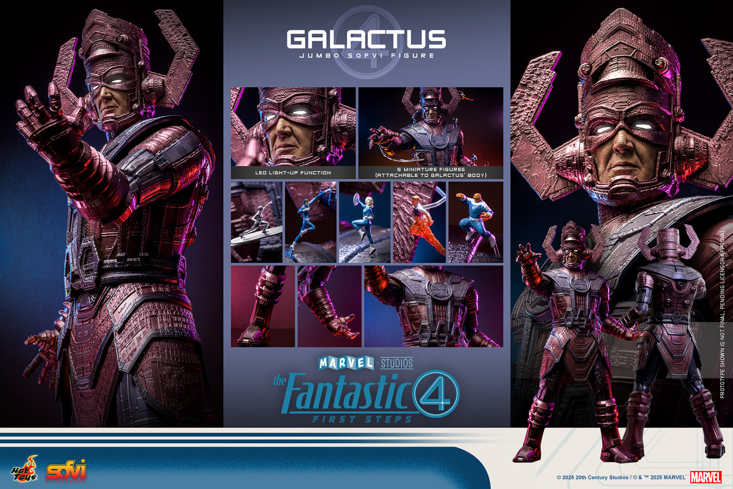 Pre-Order - The Fantastic Four: First Steps SMS001J Galactus Jumbo Sofvi Figure
