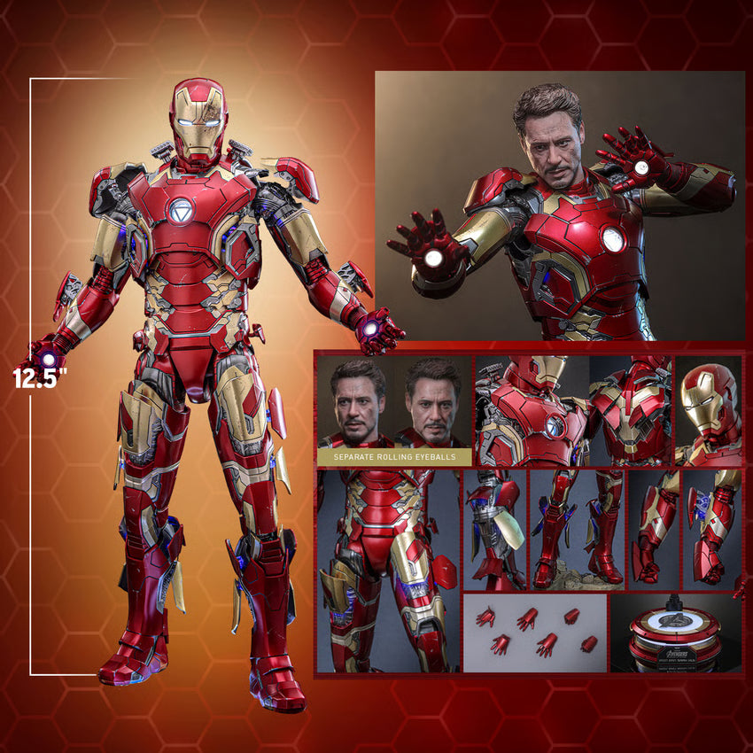 Pre-Order - Marvel MMS865D80 IRON MAN MARK XLIII (2.0) 1/6th Scale Collectible Figure