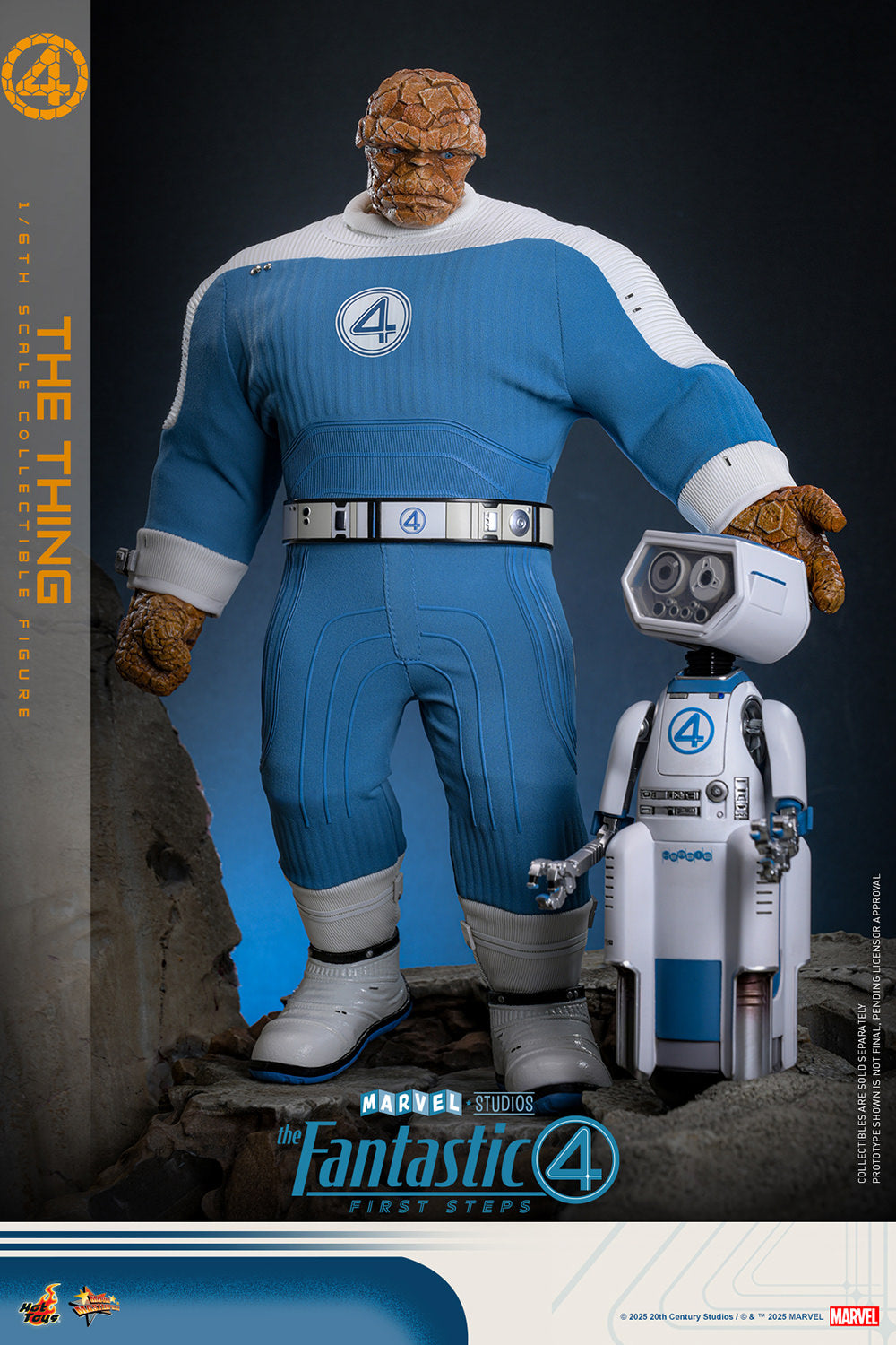 Pre-Order - The Fantastic Four: First Steps MMS813 The Thing 1/6th Scale Collectible Figure