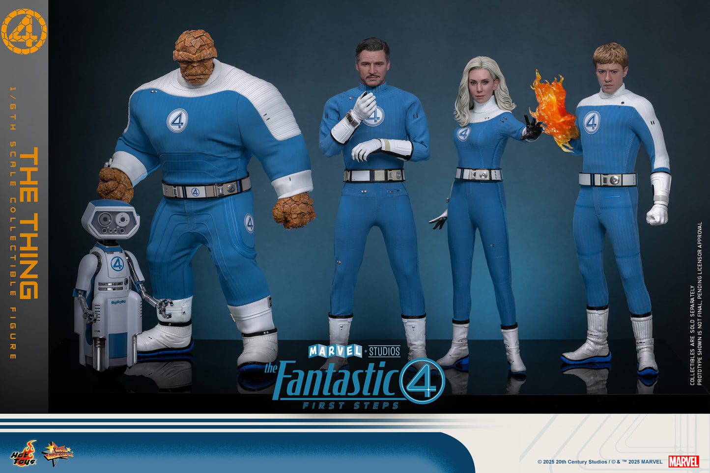 Pre-Order - The Fantastic Four: First Steps MMS813 The Thing 1/6th Scale Collectible Figure