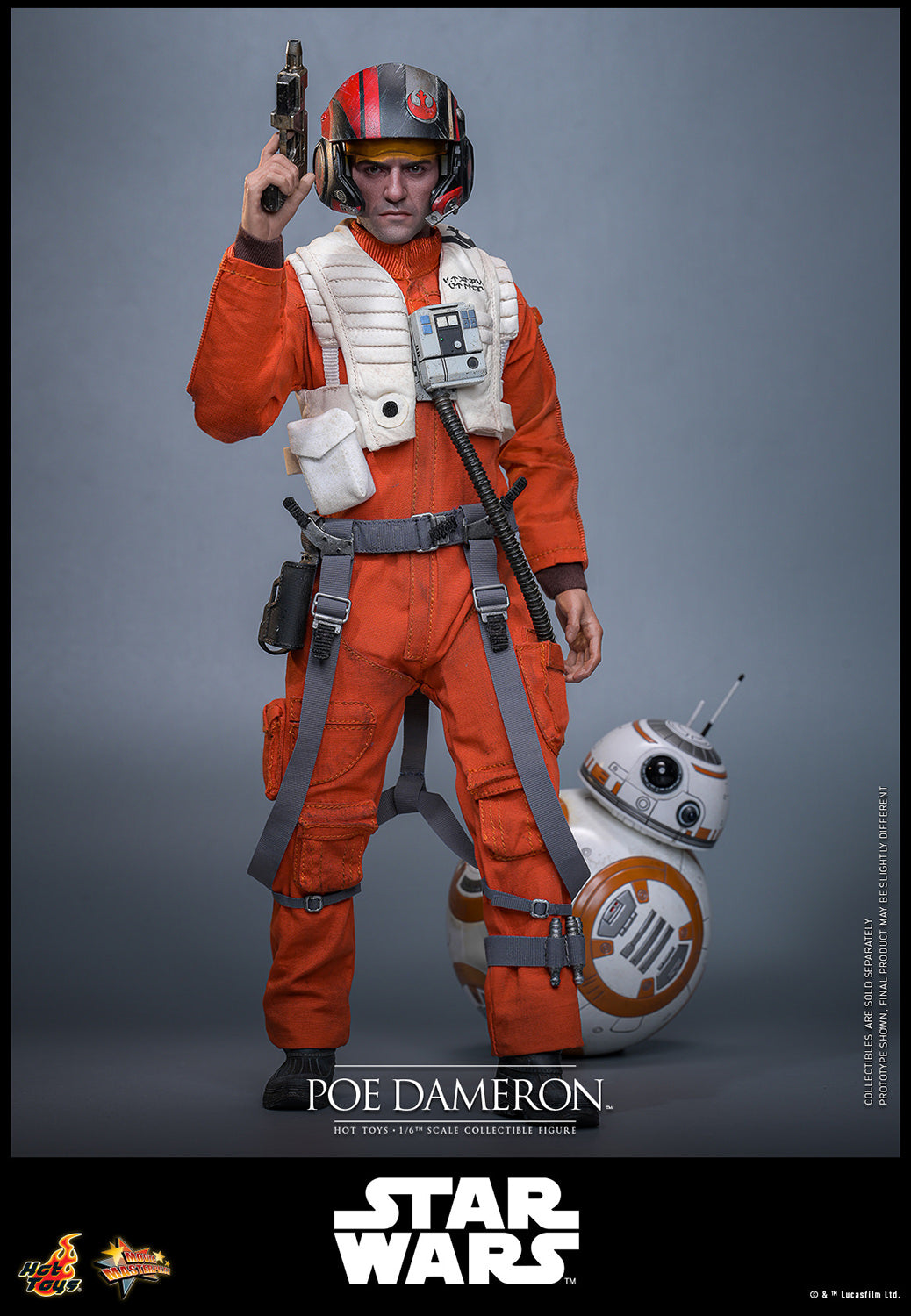 Pre-Order - Star Wars: The Force Awakens MMS806 Poe Dameron 1/6th Scale Collectible Figure