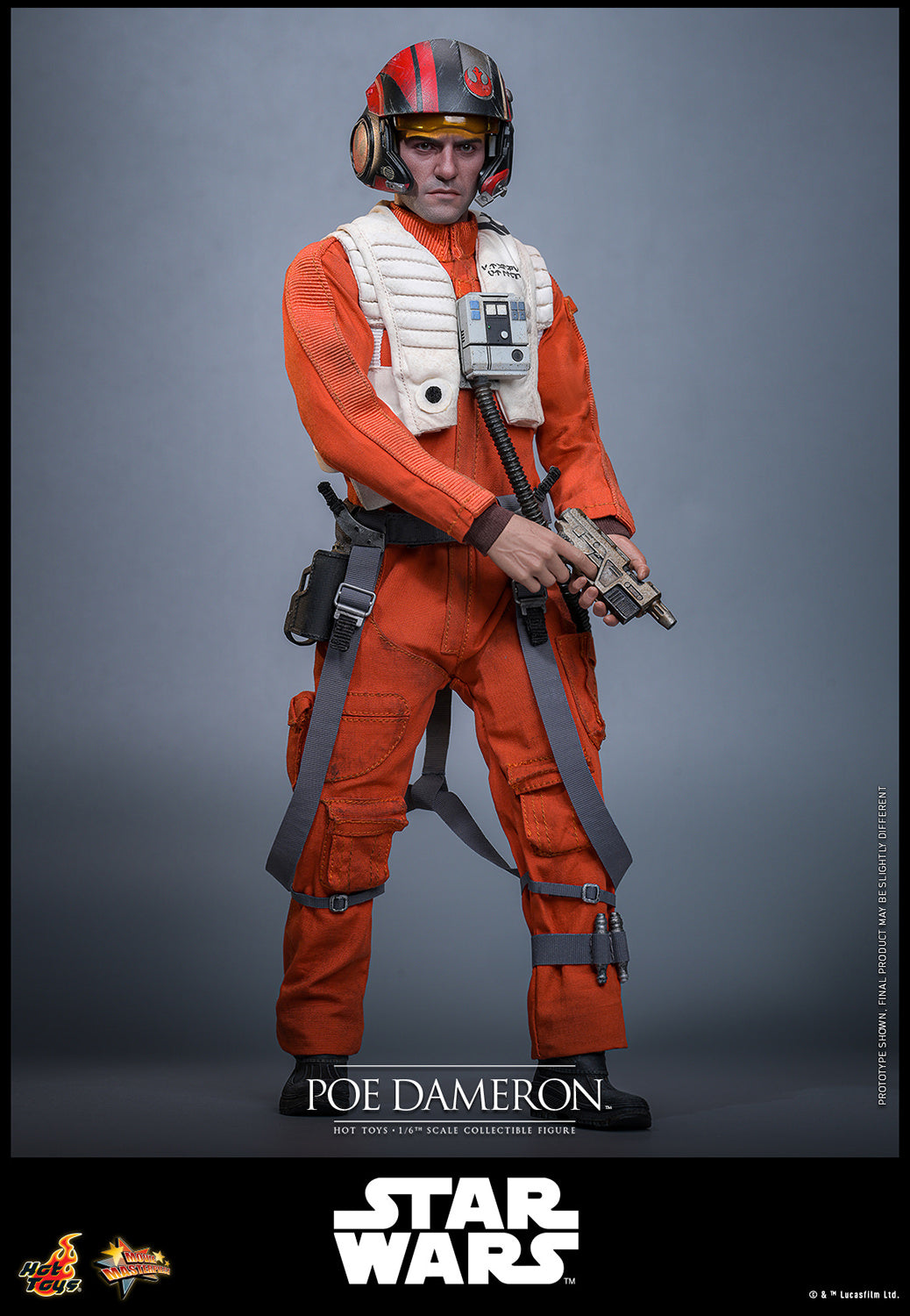 Pre-Order - Star Wars: The Force Awakens MMS806 Poe Dameron 1/6th Scale Collectible Figure