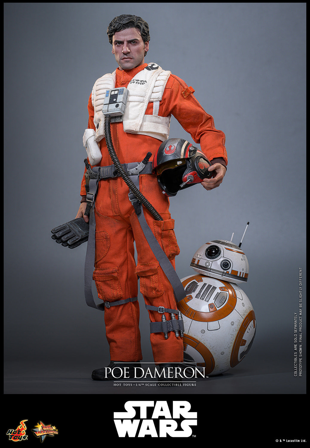Pre-Order - Star Wars: The Force Awakens MMS806 Poe Dameron 1/6th Scale Collectible Figure