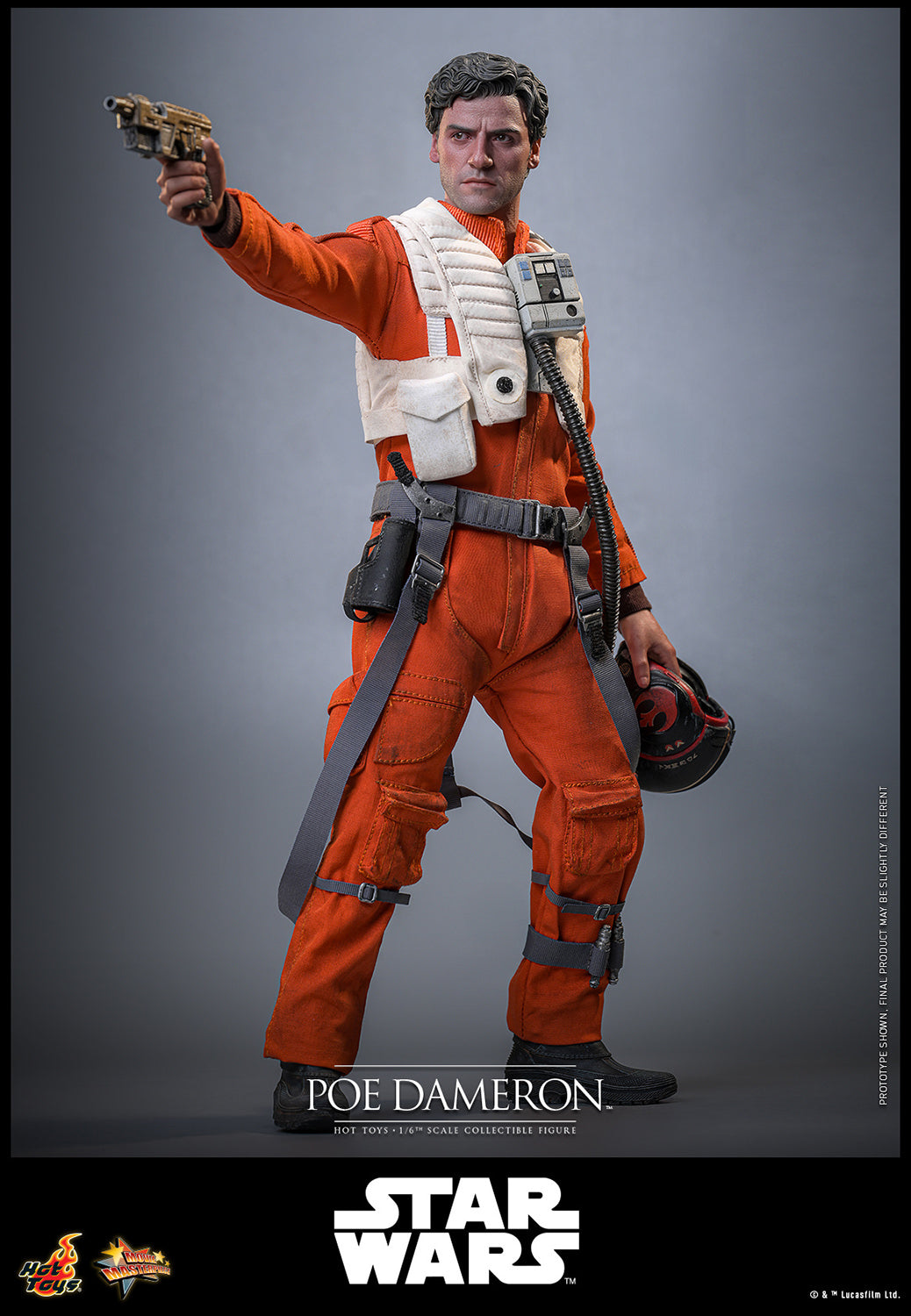 Pre-Order - Star Wars: The Force Awakens MMS806 Poe Dameron 1/6th Scale Collectible Figure
