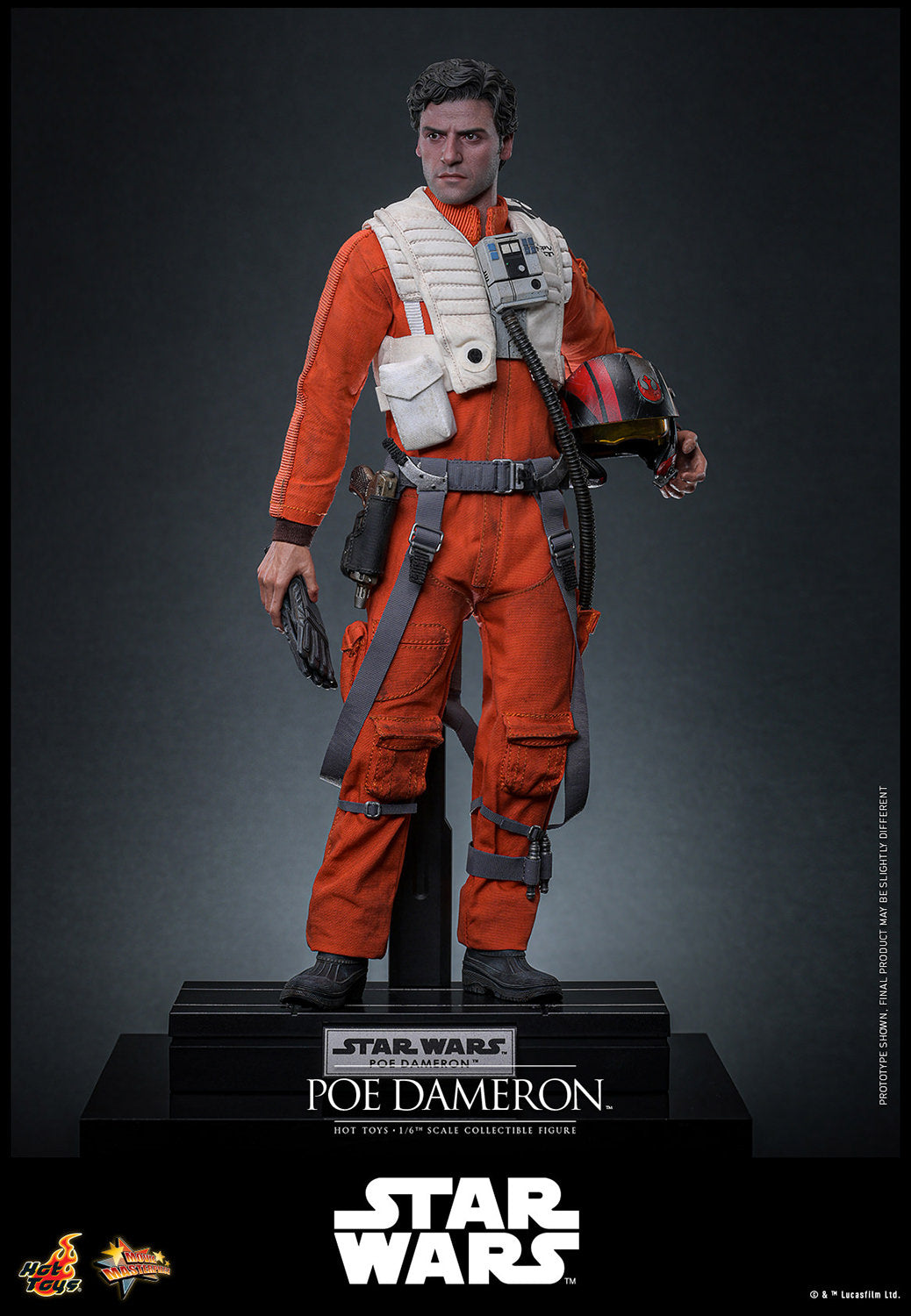 Pre-Order - Star Wars: The Force Awakens MMS806 Poe Dameron 1/6th Scale Collectible Figure