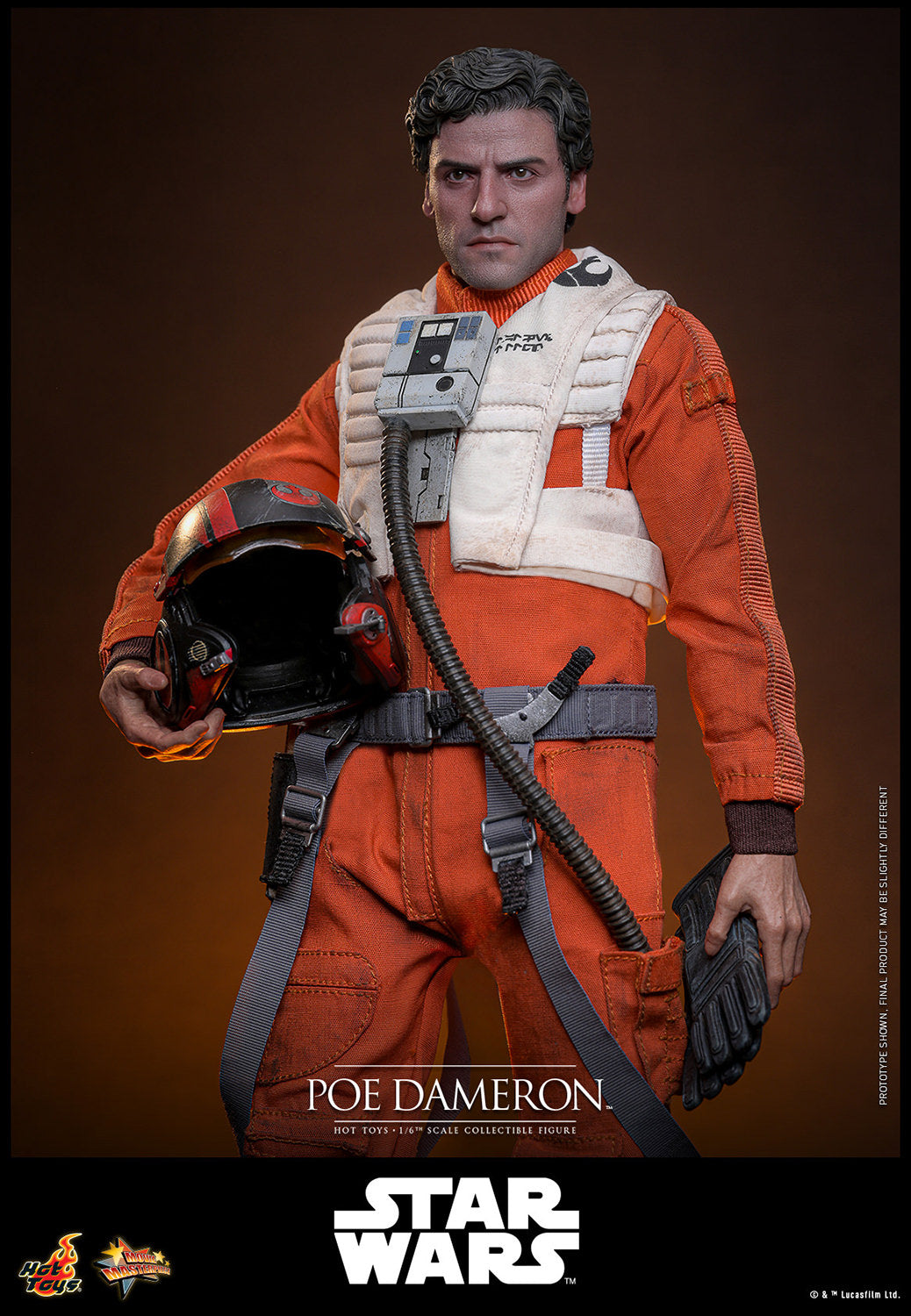 Pre-Order - Star Wars: The Force Awakens MMS806 Poe Dameron 1/6th Scale Collectible Figure
