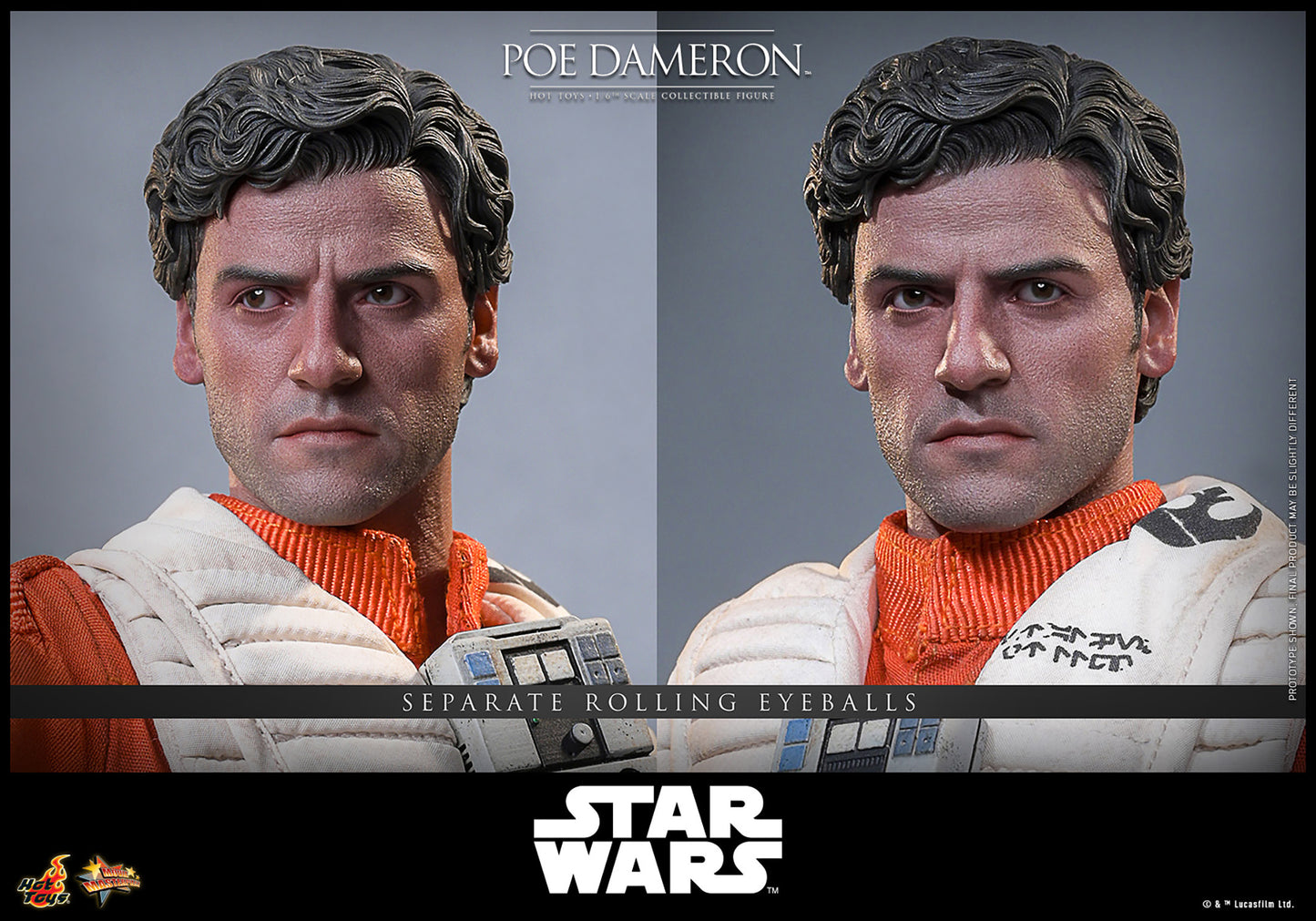 Pre-Order - Star Wars: The Force Awakens MMS806 Poe Dameron 1/6th Scale Collectible Figure