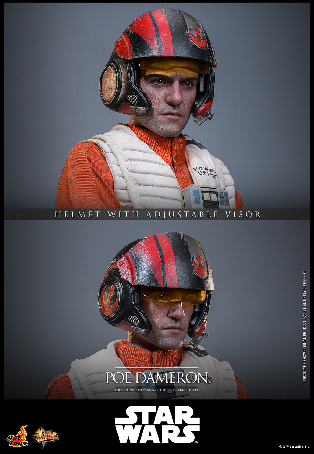 Pre-Order - Star Wars: The Force Awakens MMS806 Poe Dameron 1/6th Scale Collectible Figure