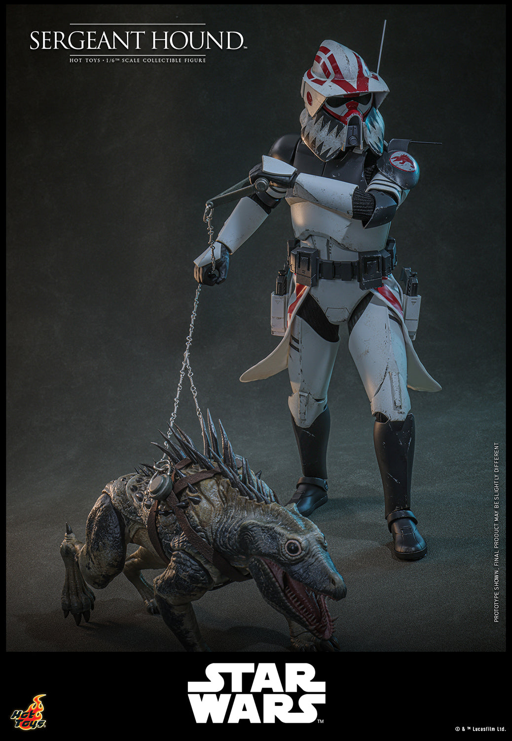 Pre-Order - Star Wars: The Clone Wars TMS000 Sergeant Hound 1/6th Scale Collectible Figure