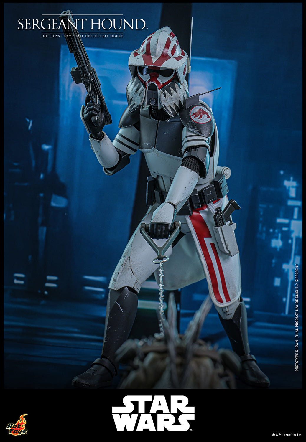 Pre-Order - Star Wars: The Clone Wars TMS000 Sergeant Hound 1/6th Scale Collectible Figure