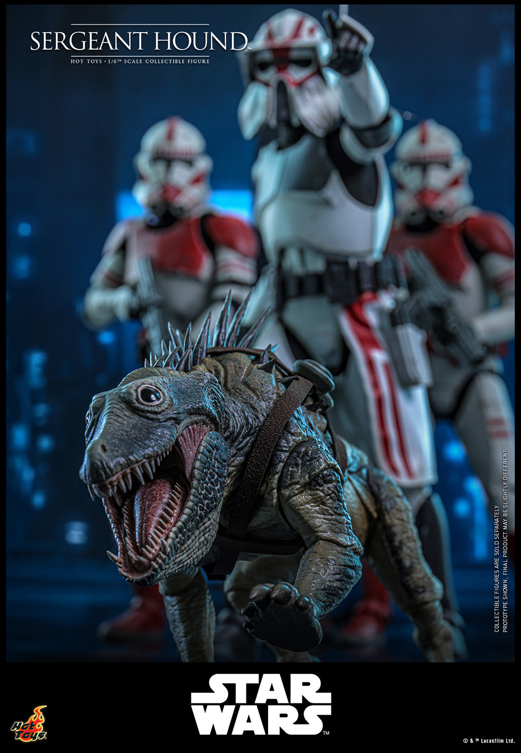 Pre-Order - Star Wars: The Clone Wars TMS000 Sergeant Hound 1/6th Scale Collectible Figure