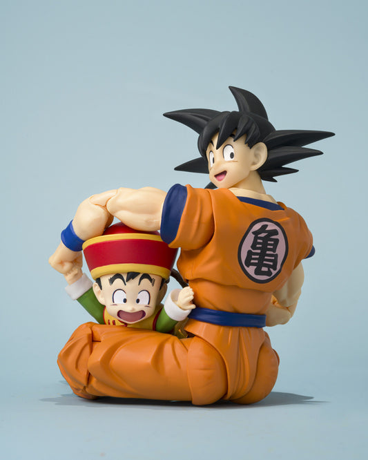 Dragon Ball S.H.Figuarts Son Goku & Son Gohan (kid) & Kintoun Exclusive SDCC 2024