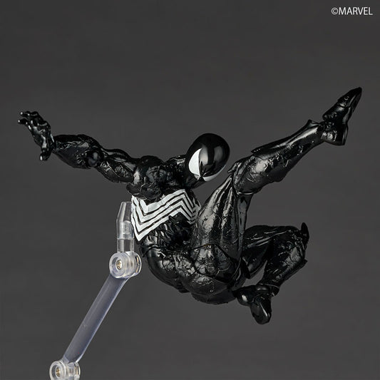 Pre-Order - Marvel Comics Amazing Yamaguchi Revoltech NR105 Symbiote Suit Spider-Man Action Figure