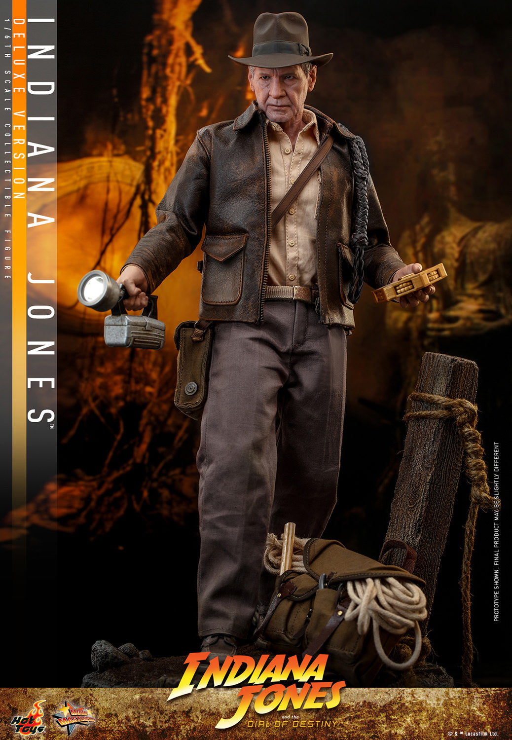 Pre-Order - Indiana Jones and the Dial of Destiny MMS717 Indiana Jones Deluxe 1/6th Scale Collectible Figure