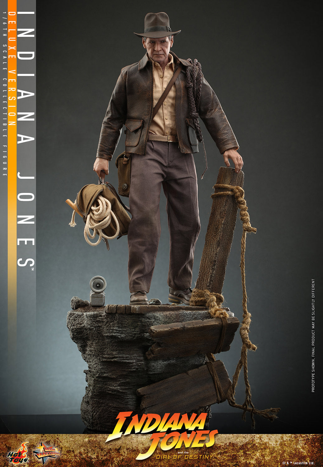 Pre-Order - Indiana Jones and the Dial of Destiny MMS717 Indiana Jones Deluxe 1/6th Scale Collectible Figure