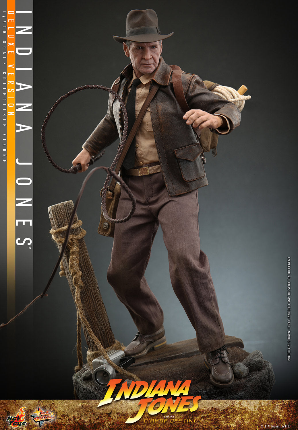 Pre-Order - Indiana Jones and the Dial of Destiny MMS717 Indiana Jones Deluxe 1/6th Scale Collectible Figure