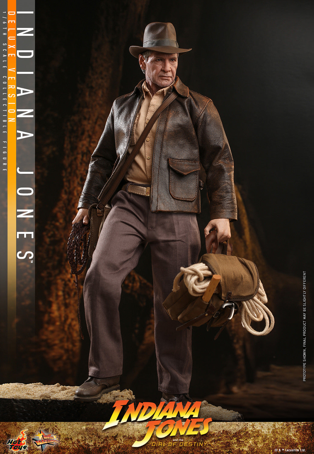 Pre-Order - Indiana Jones and the Dial of Destiny MMS717 Indiana Jones Deluxe 1/6th Scale Collectible Figure