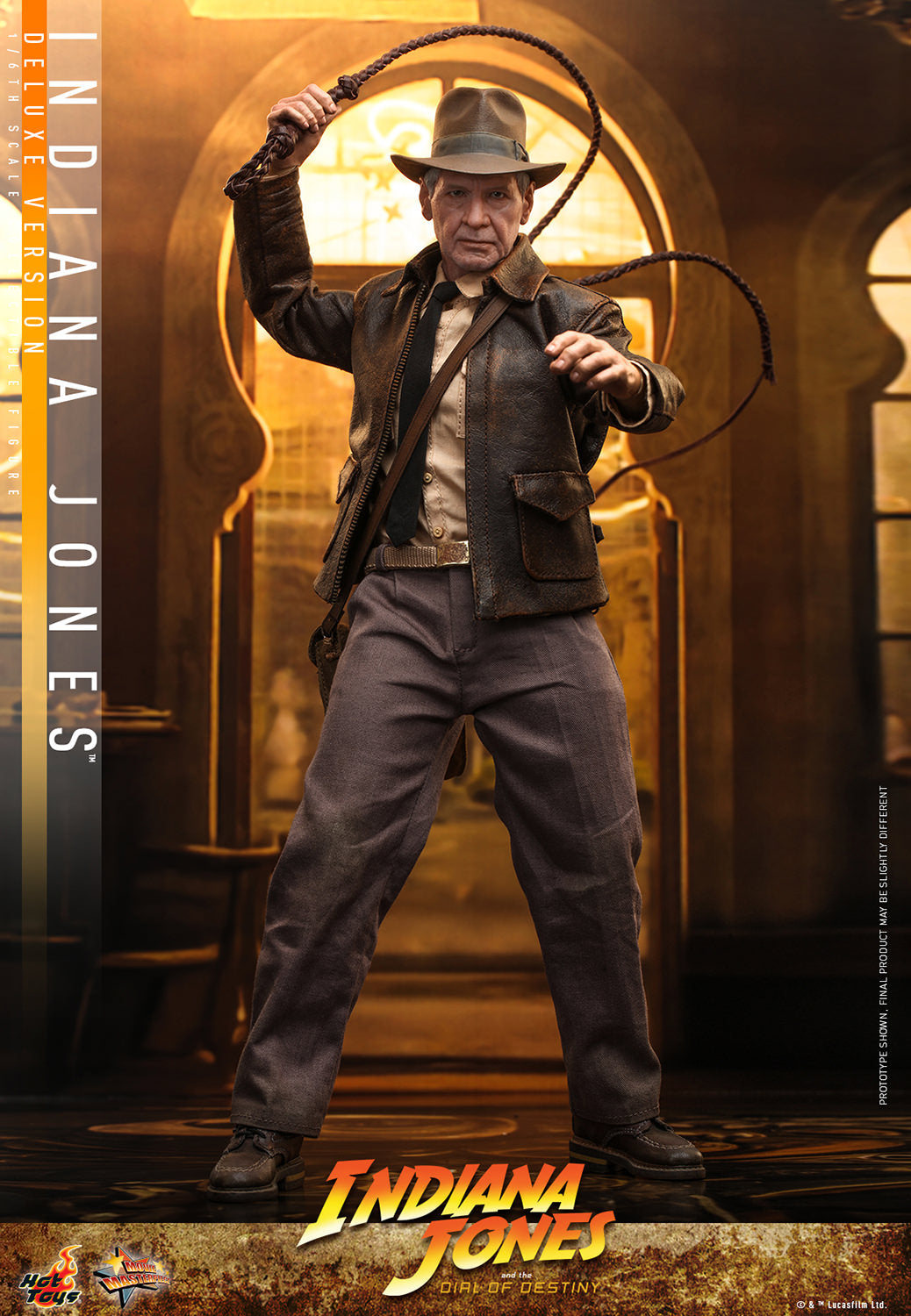 Pre-Order - Indiana Jones and the Dial of Destiny MMS717 Indiana Jones Deluxe 1/6th Scale Collectible Figure