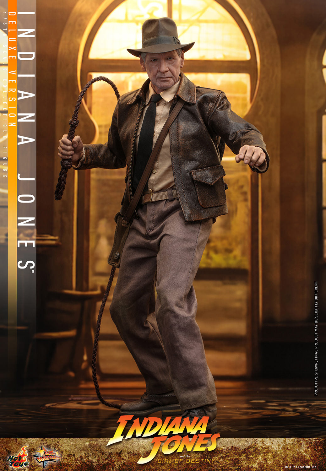 Pre-Order - Indiana Jones and the Dial of Destiny MMS717 Indiana Jones Deluxe 1/6th Scale Collectible Figure