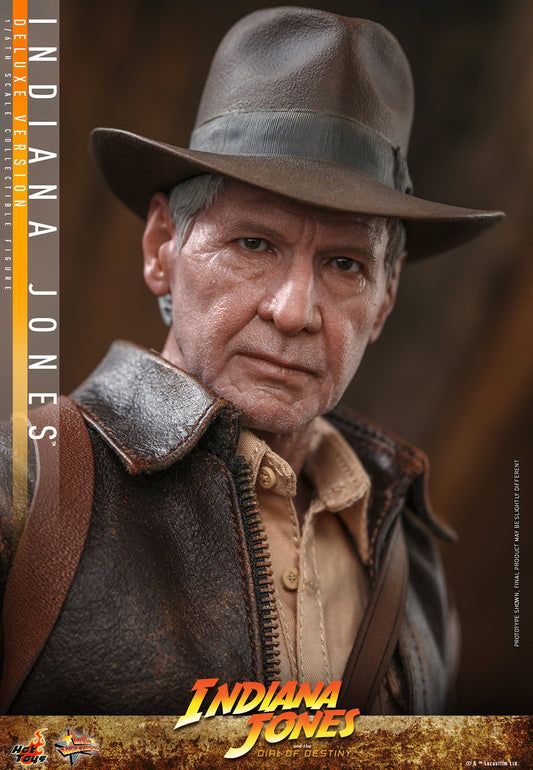 Indiana Jones and the Dial of Destiny MMS717 Indiana Jones Deluxe 1/6th Scale Collectible Figure