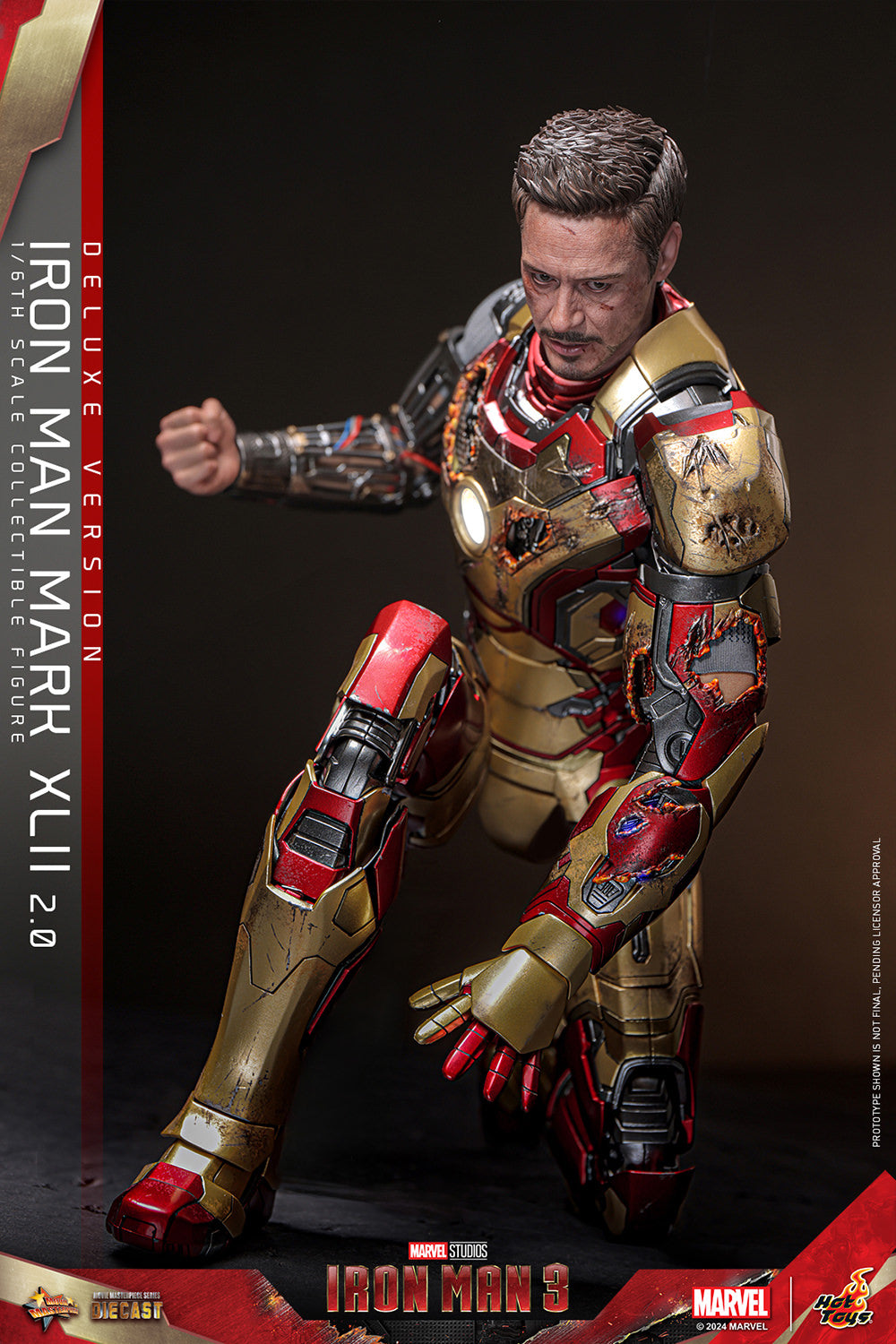 Pre-Order - Iron Man 3 MMS758D65B Iron Man Mark XLII (2.0) Deluxe 1/6th Scale Collectible Figure
