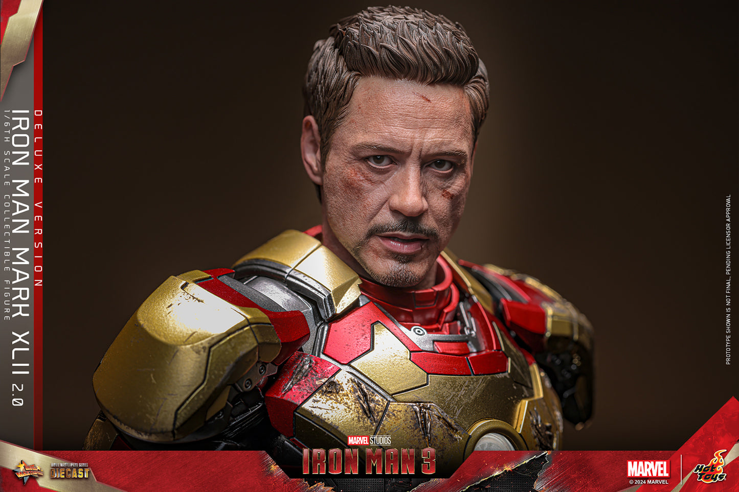 Pre-Order - Iron Man 3 MMS758D65B Iron Man Mark XLII (2.0) Deluxe 1/6th Scale Collectible Figure