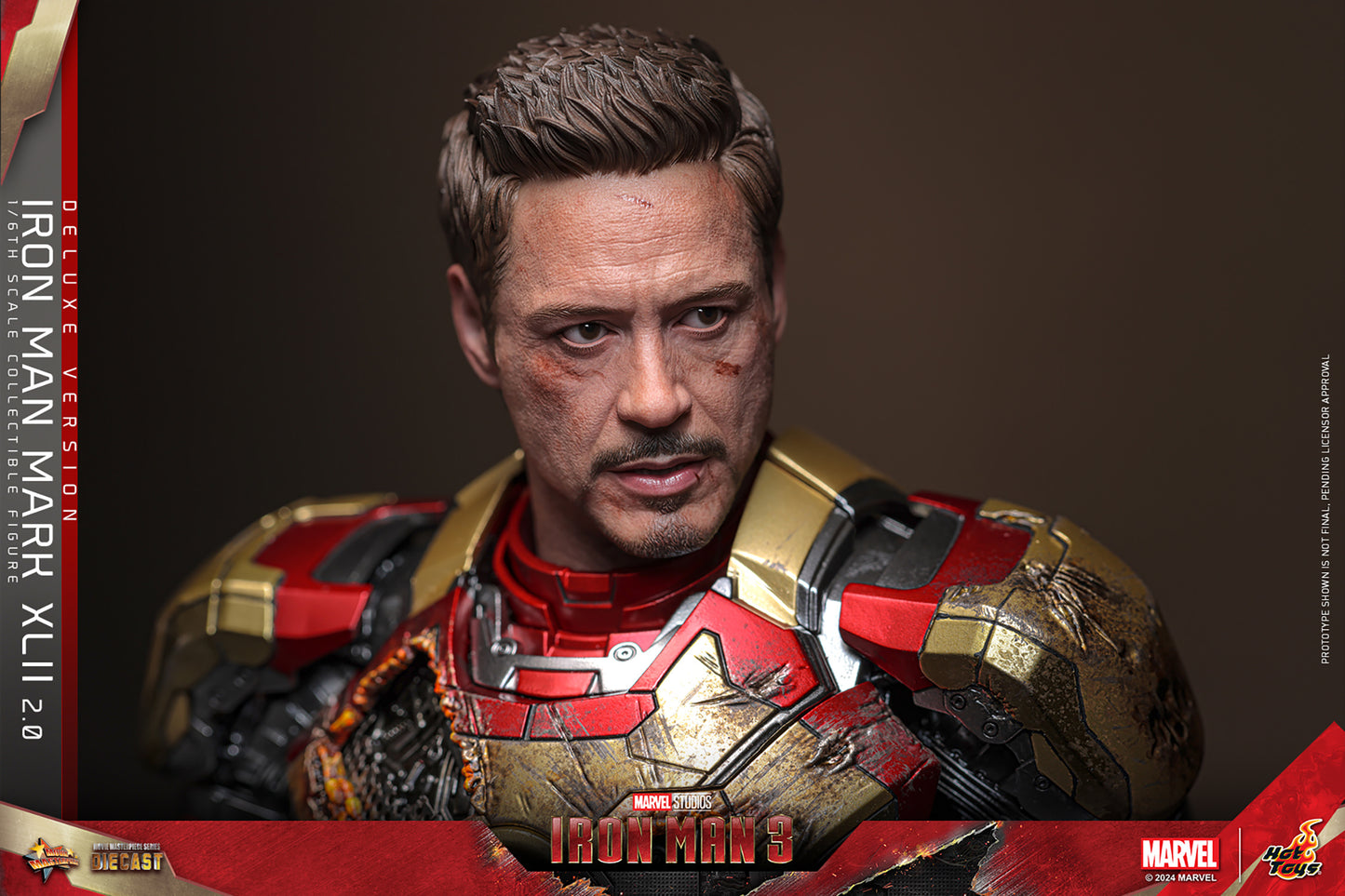 Pre-Order - Iron Man 3 MMS758D65B Iron Man Mark XLII (2.0) Deluxe 1/6th Scale Collectible Figure