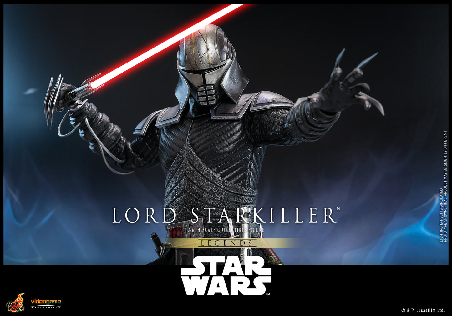 Pre-Order - Star Wars: The Force Unleashed VGM63 Lord Starkiller 1/6th Scale Collectible Figure