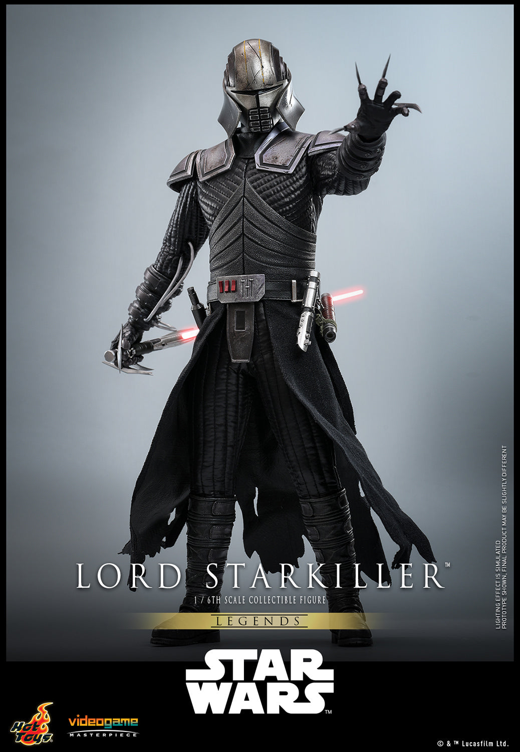 Pre-Order - Star Wars: The Force Unleashed VGM63 Lord Starkiller 1/6th Scale Collectible Figure