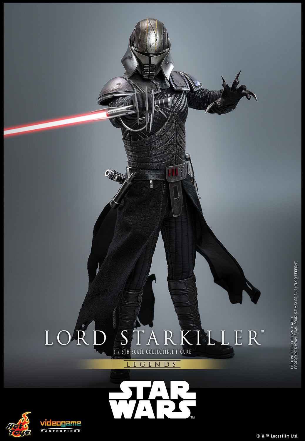 Pre-Order - Star Wars: The Force Unleashed VGM63 Lord Starkiller 1/6th Scale Collectible Figure