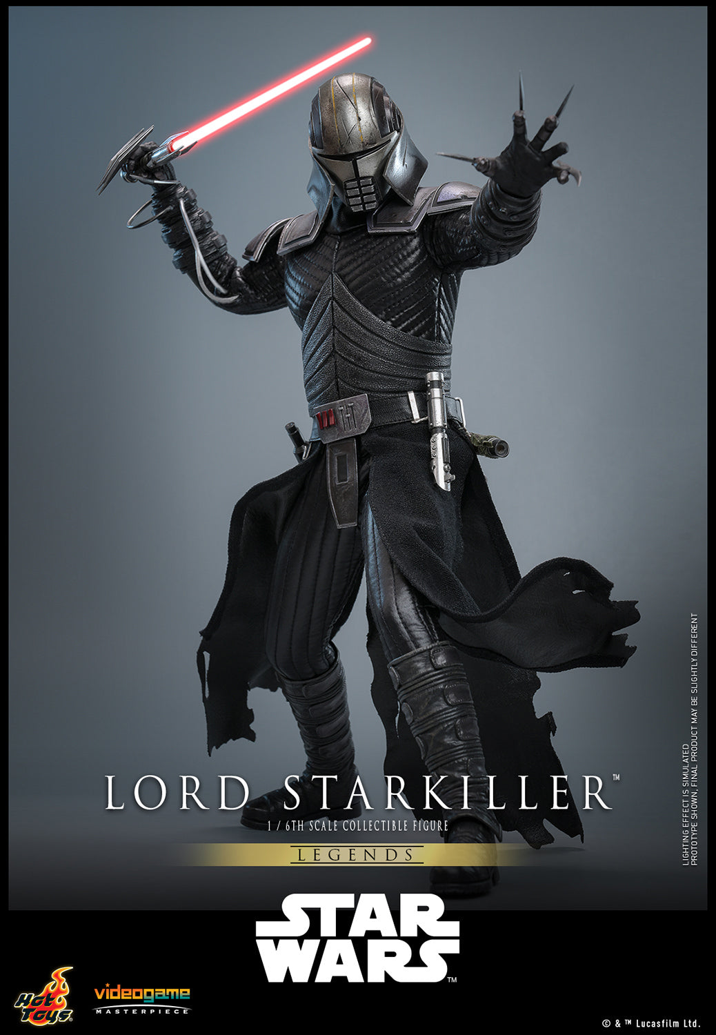 Pre-Order - Star Wars: The Force Unleashed VGM63 Lord Starkiller 1/6th Scale Collectible Figure