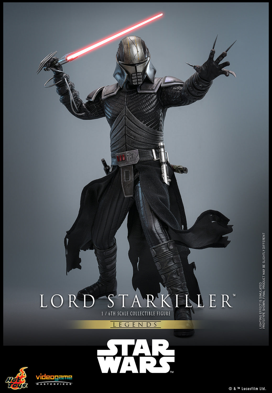 Pre-Order - Star Wars: The Force Unleashed VGM63 Lord Starkiller 1/6th Scale Collectible Figure